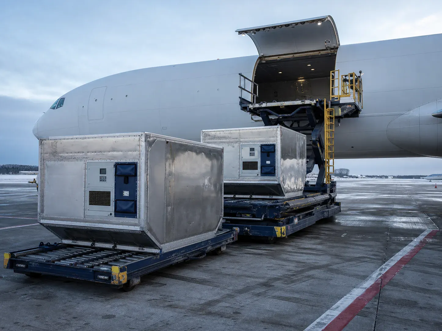 Handling and documentation for air freight