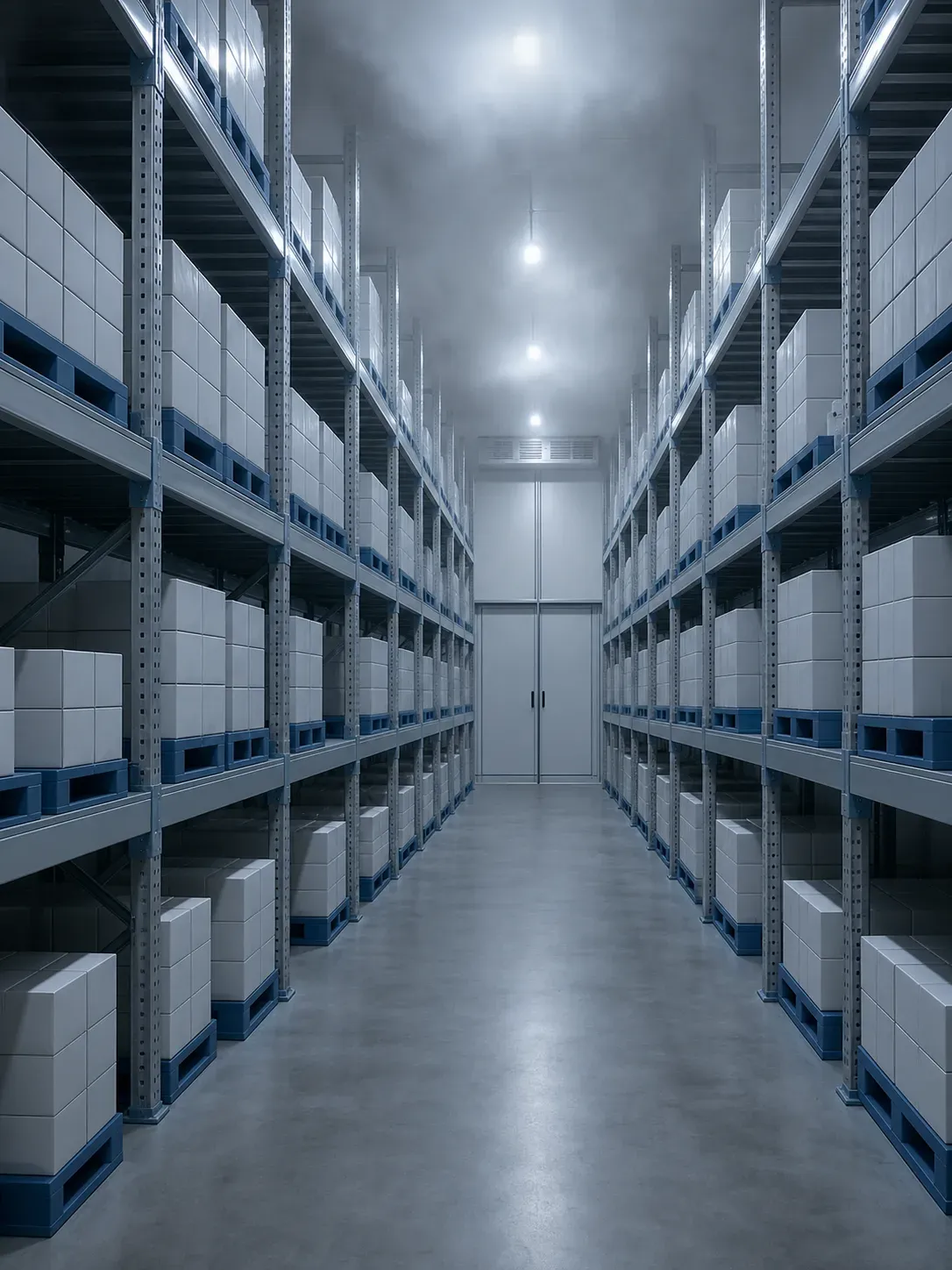 Storage and handling environment for biopharmaceuticals